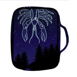 Cancer Constellation Print Front Pocket Bible Bag