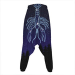 Cancer Constellation Print Hammer Pants