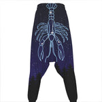 Cancer Constellation Print Hammer Pants