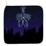 Cancer Constellation Print Hand Towel