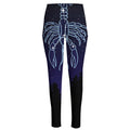 Cancer Constellation Print High-Waisted Pocket Leggings