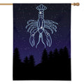 Cancer Constellation Print House Flag