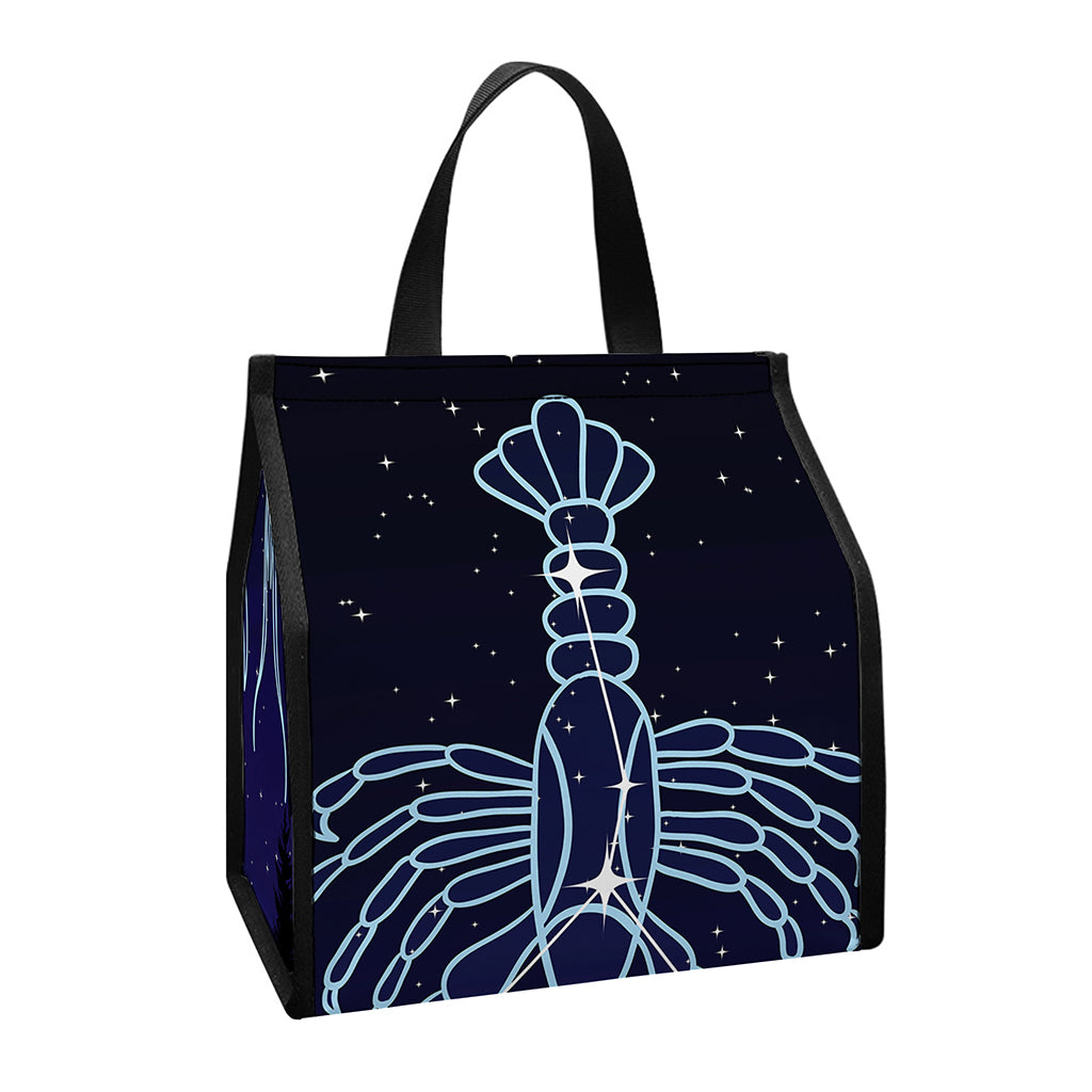 Cancer Constellation Print Insulated Lunch Tote