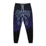 Cancer Constellation Print Jogger Pants