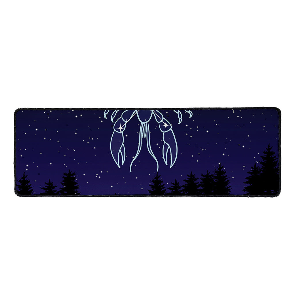 Cancer Constellation Print Long Kitchen Mat