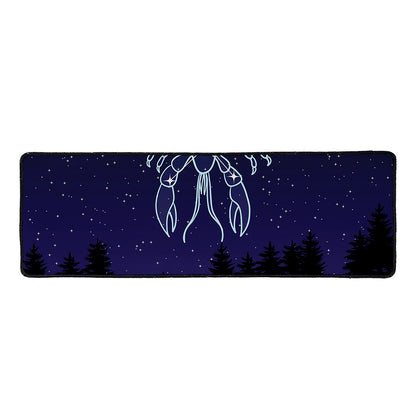 Cancer Constellation Print Long Kitchen Mat