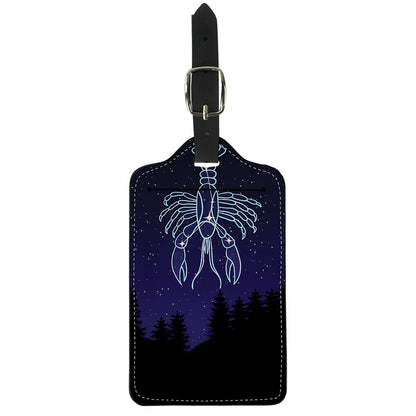 Cancer Constellation Print Luggage Tag