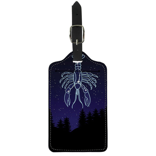 Cancer Constellation Print Luggage Tag