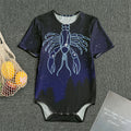 Cancer Constellation Print Men's Bodysuit