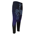 Cancer Constellation Print Men's Compression Pants