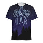 Cancer Constellation Print Men's Sports T-Shirt
