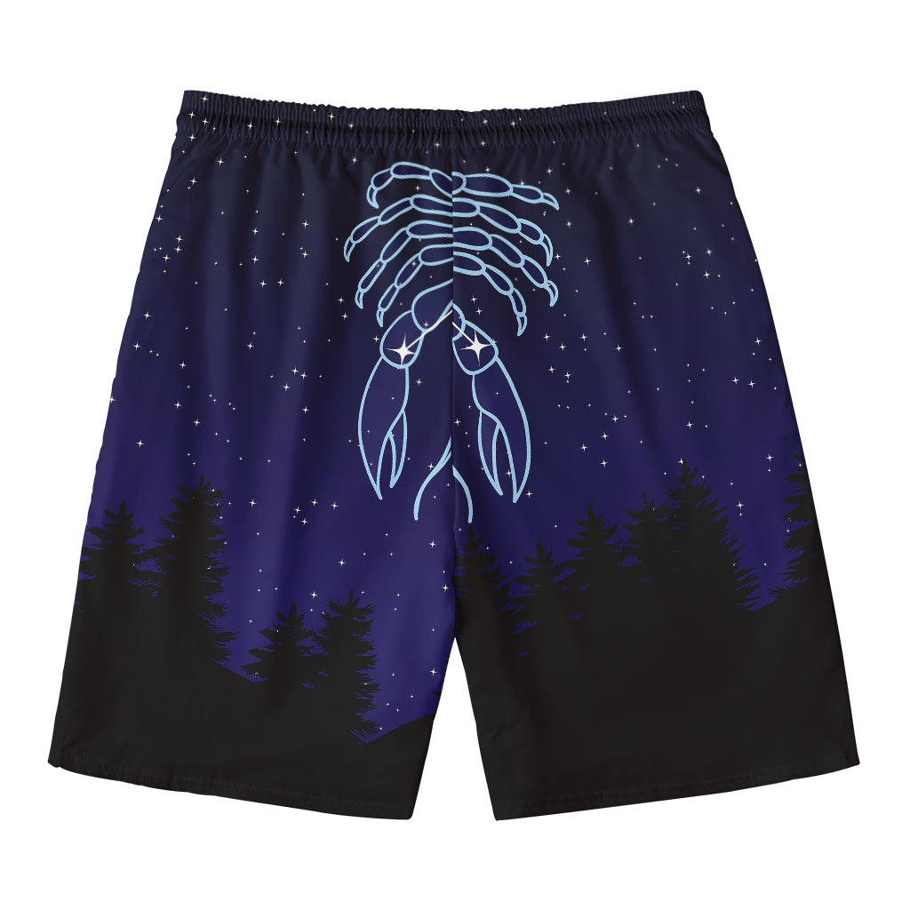 Cancer Constellation Print Men's Swim Trunks