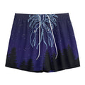 Cancer Constellation Print Mesh Shorts
