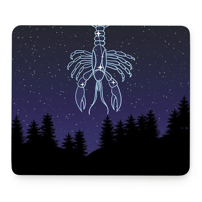 Cancer Constellation Print Mouse Pad