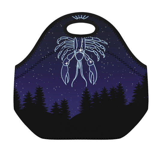 Cancer Constellation Print Neoprene Lunch Bag