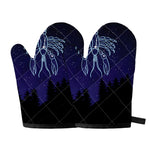 Cancer Constellation Print Oven Mitts