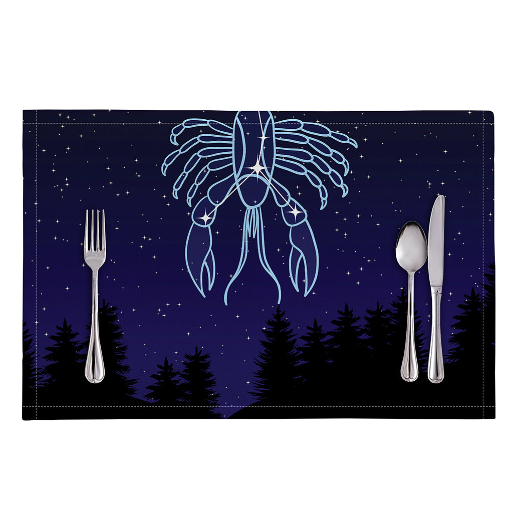 Cancer Constellation Print Placemat