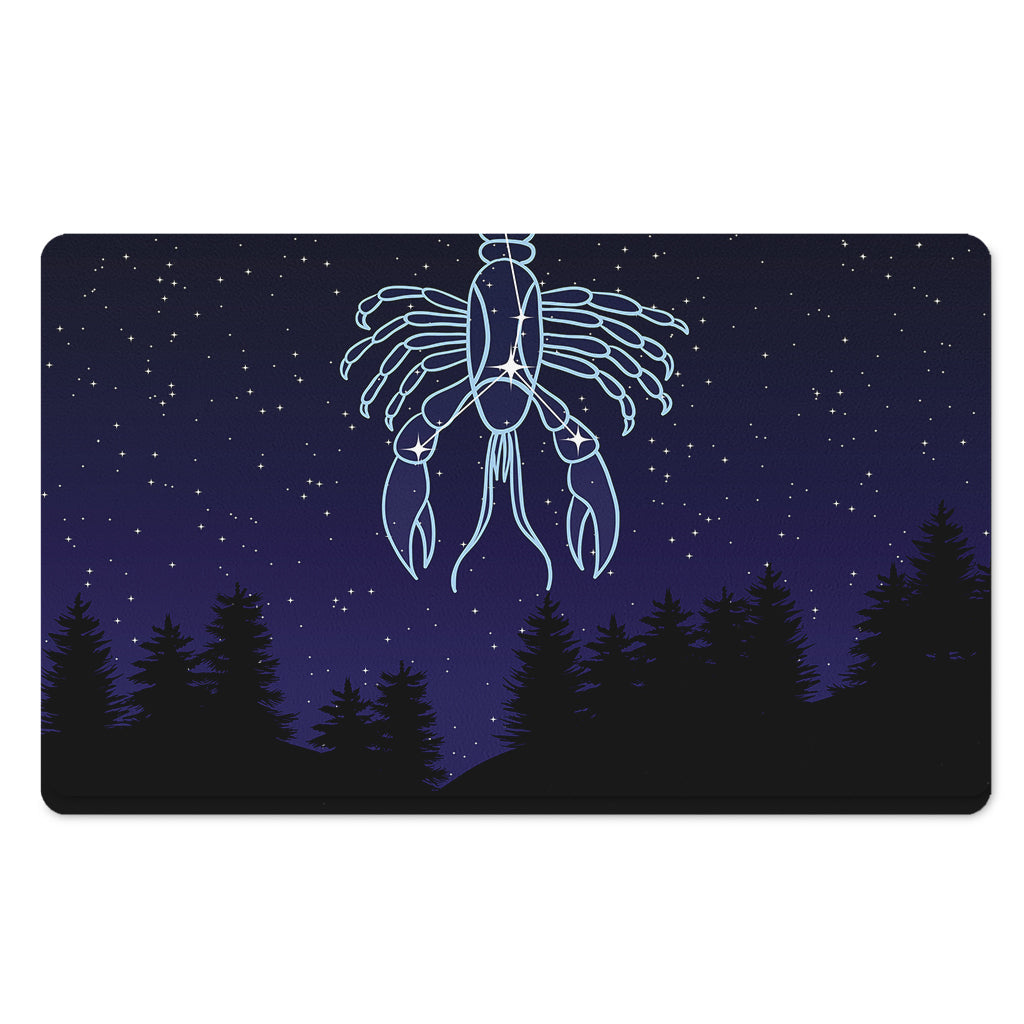 Cancer Constellation Print Polyester Doormat