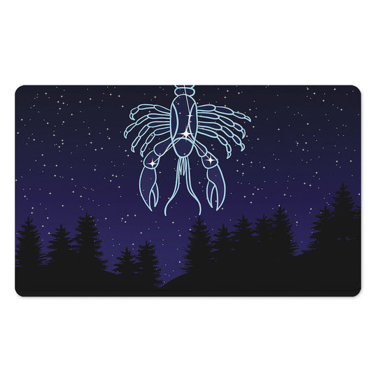 Cancer Constellation Print Polyester Doormat