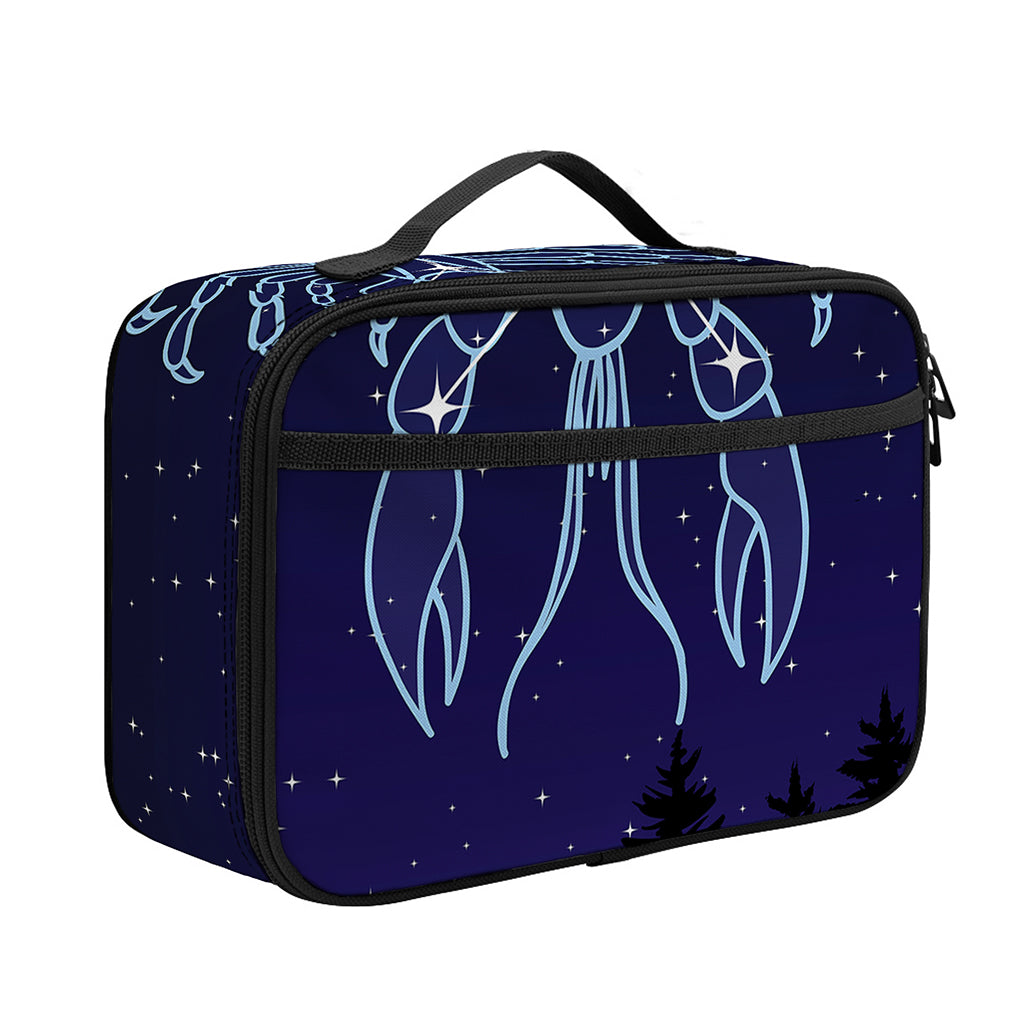 Cancer Constellation Print Portable Lunch Bag