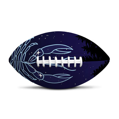 Cancer Constellation Print Rugby Ball