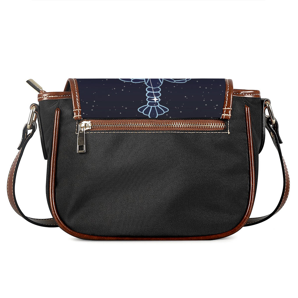 Cancer Constellation Print Saddle Bag