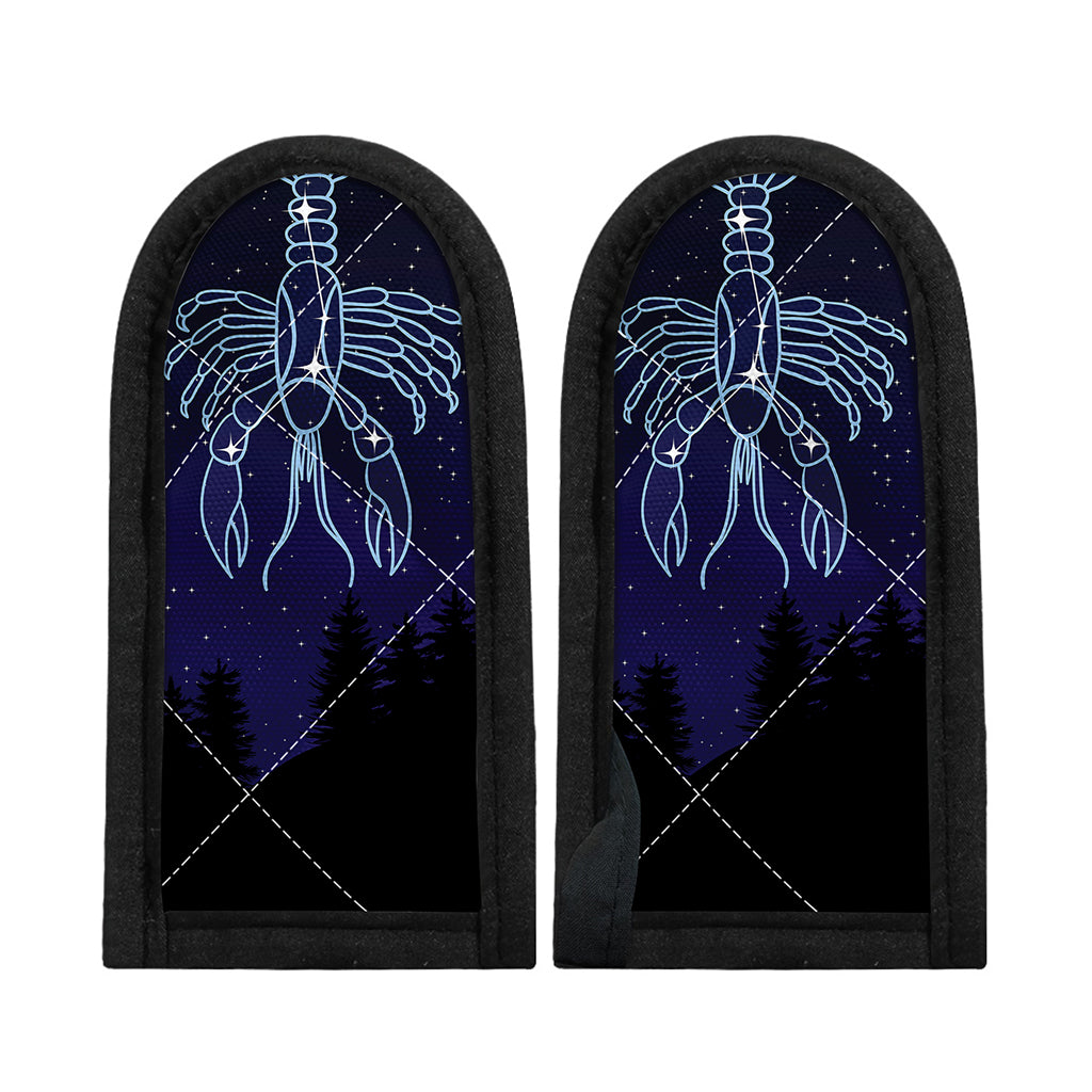 Cancer Constellation Print Skillet Handle Cover