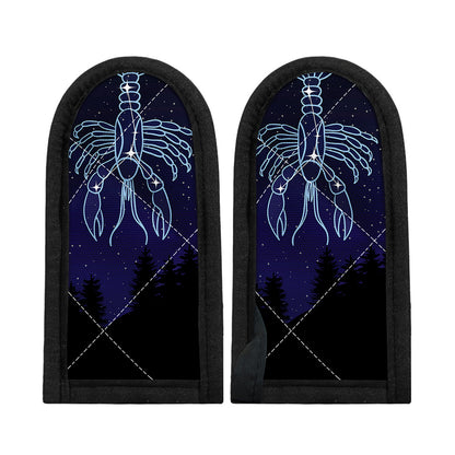 Cancer Constellation Print Skillet Handle Cover