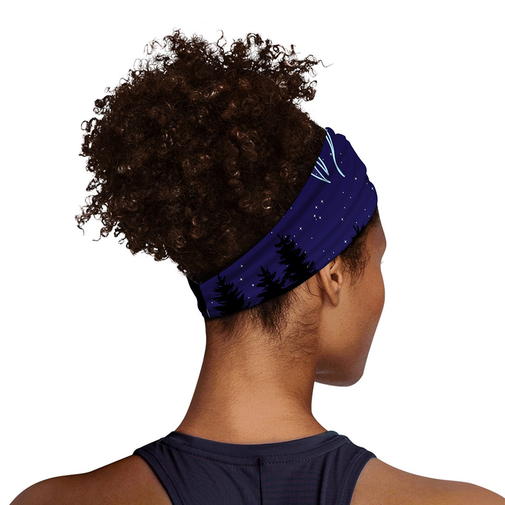 Cancer Constellation Print Sports Headband