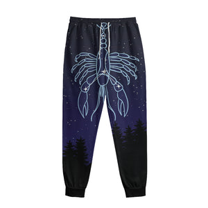 Cancer Constellation Print Sweatpants