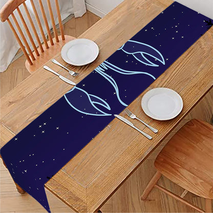 Cancer Constellation Print Table Runner