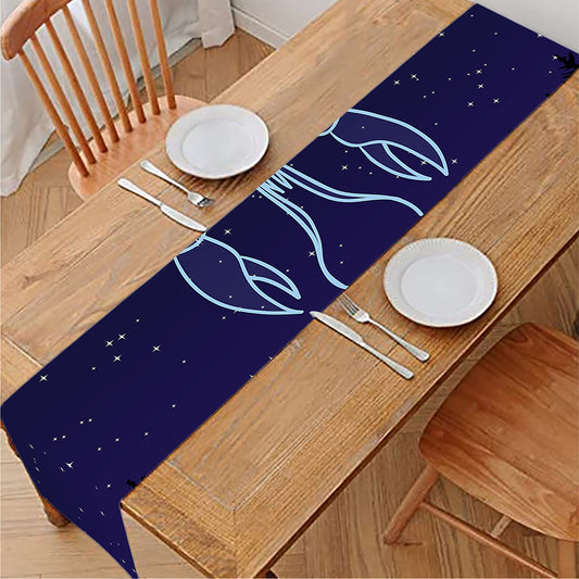 Cancer Constellation Print Table Runner