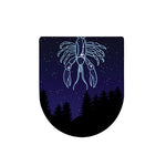 Cancer Constellation Print Toilet Lid Cover