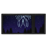 Cancer Constellation Print Trifold Wallet