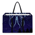 Cancer Constellation Print Utility Tote Bag