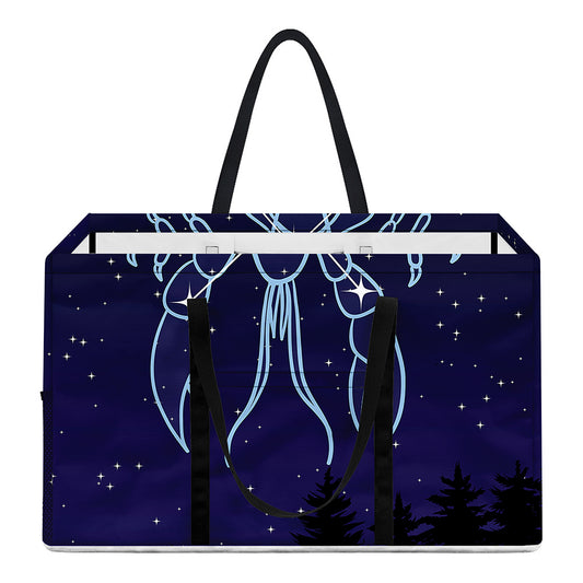 Cancer Constellation Print Utility Tote Bag