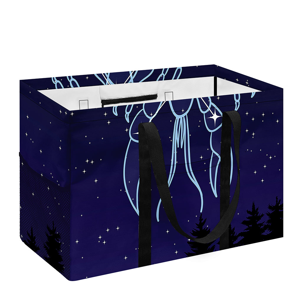 Cancer Constellation Print Utility Tote Bag