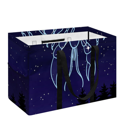 Cancer Constellation Print Utility Tote Bag