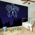 Cancer Constellation Print Wall Sticker