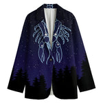 Cancer Constellation Print Women's Blazer