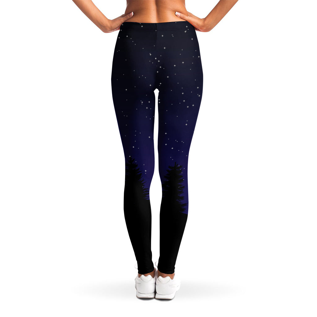 Cancer Constellation Print Women's Leggings