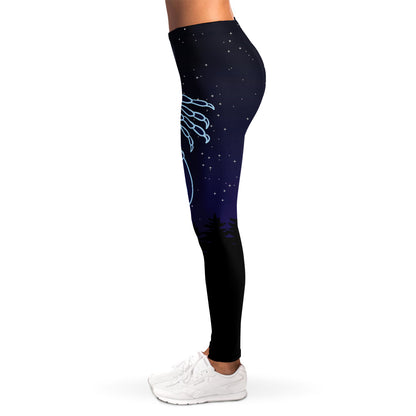 Cancer Constellation Print Women's Leggings