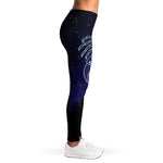 Cancer Constellation Print Women's Leggings
