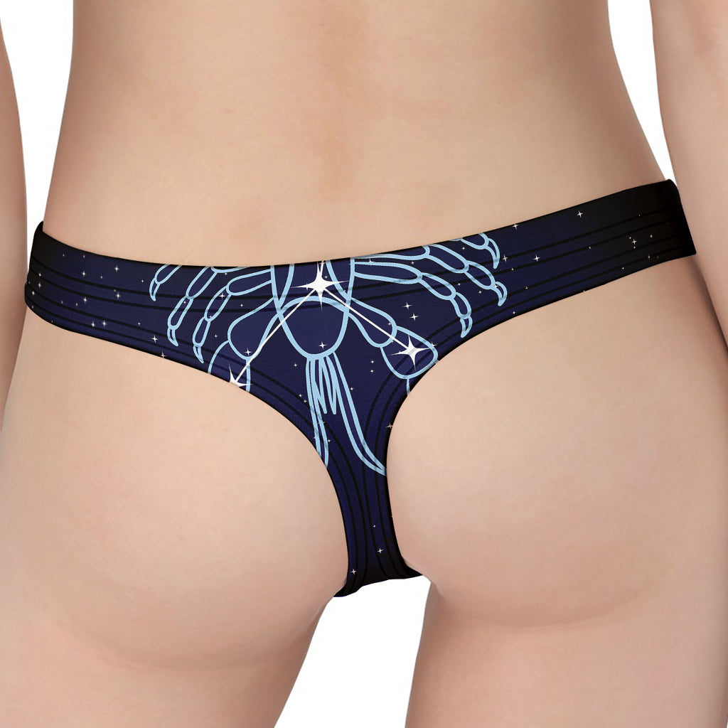 Cancer Constellation Print Women's Thong