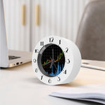 Candlestick Stock Graph Chart Print Alarm Clock
