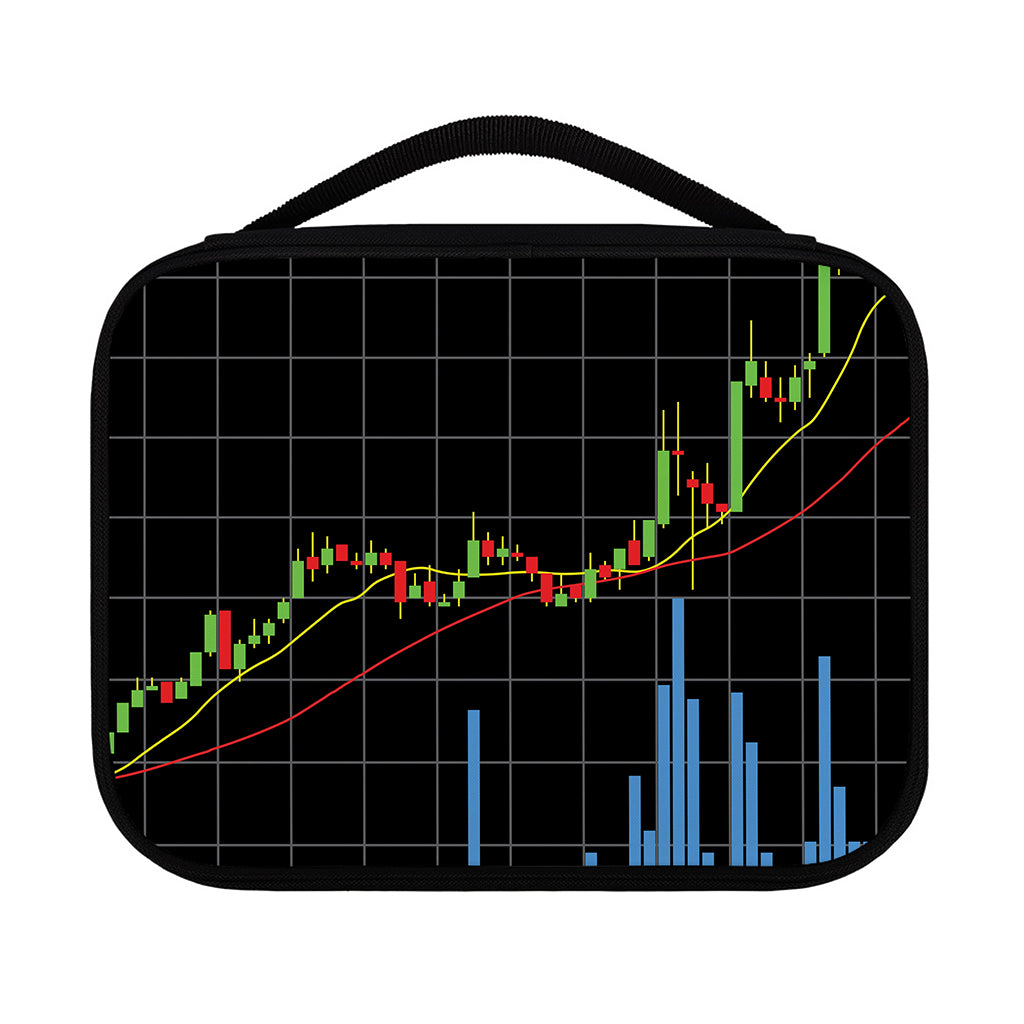 Candlestick Stock Graph Chart Print Classic Bible Case