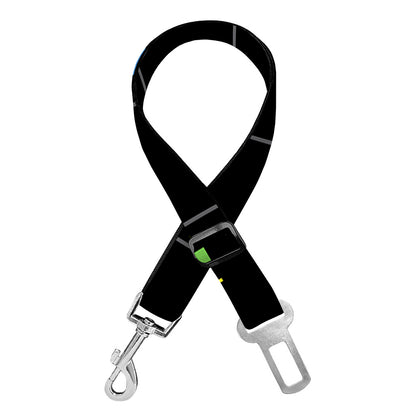 Candlestick Stock Graph Chart Print Dog Seat Belt