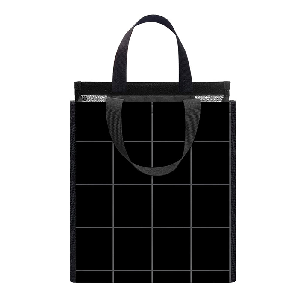 Candlestick Stock Graph Chart Print Insulated Lunch Tote