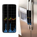 Candlestick Stock Graph Chart Print Refrigerator Handle Covers