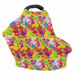 Candy And Jelly Pattern Print Baby Seat Cover